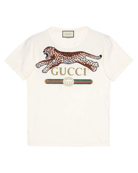 gucci t shirt leopard|wolf t shirt gucci.